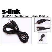 S-LİNK SL-858 1,5mt 3.5mm Stereo Uzatma